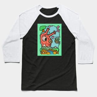 Alien Infatuation 2 Baseball T-Shirt
